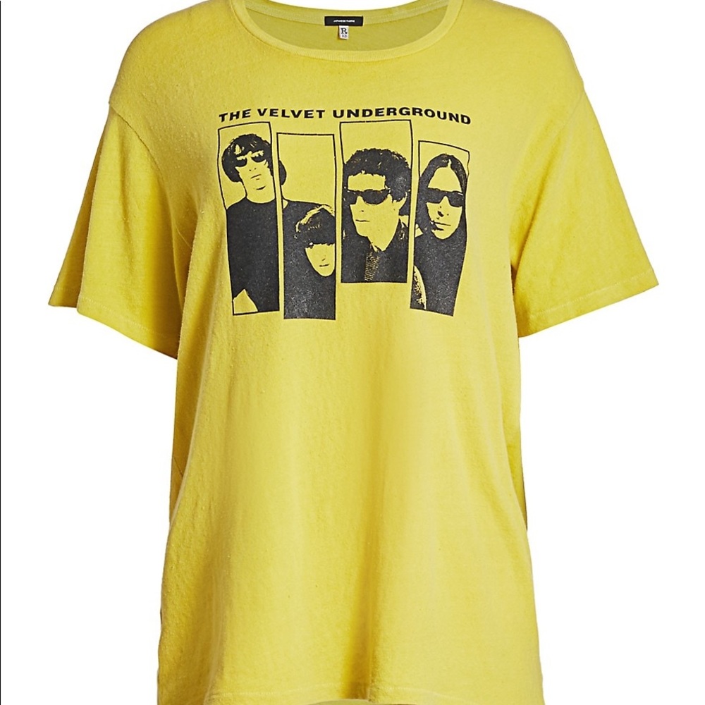 R13 The Velvet Underground t-shirt Tee XS Small
